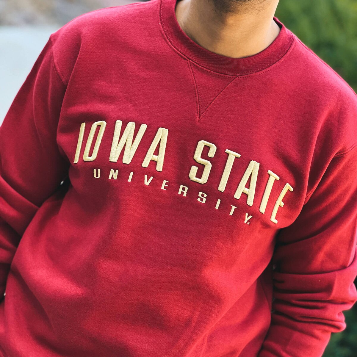 Gear Iowa State University Cardinal Crewneck